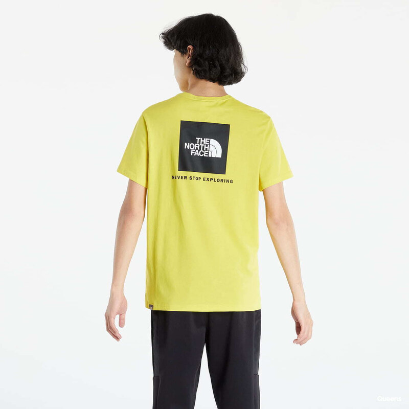 Pánské tričko The North Face Short Sleeve Redbox Tee Acid Yellow