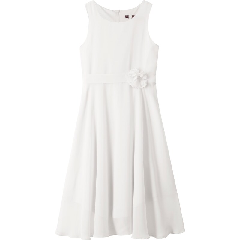 bonprix Slavnostní dívčí šaty Bílá