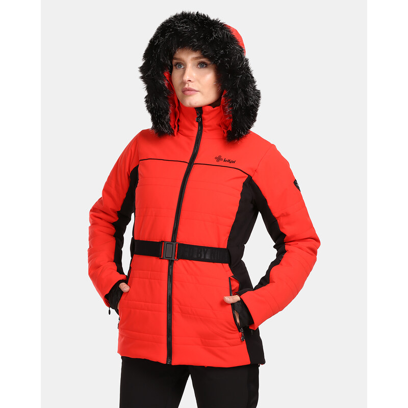 Dámská lyžařská bunda Kilpi CARRIE-W červená