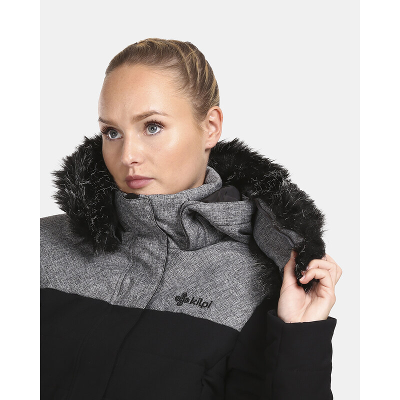 Dámský zateplený zimní kabát Kilpi KETRINA-W černá