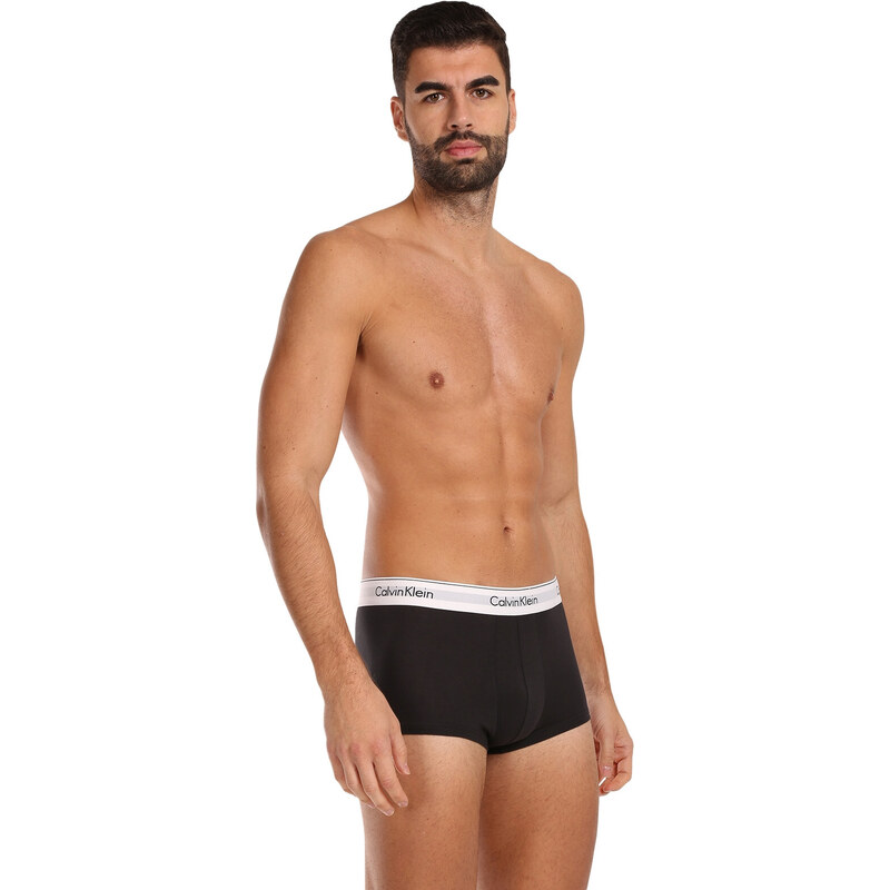 3PACK pánské boxerky Calvin Klein černé (NB1085A-MP1)