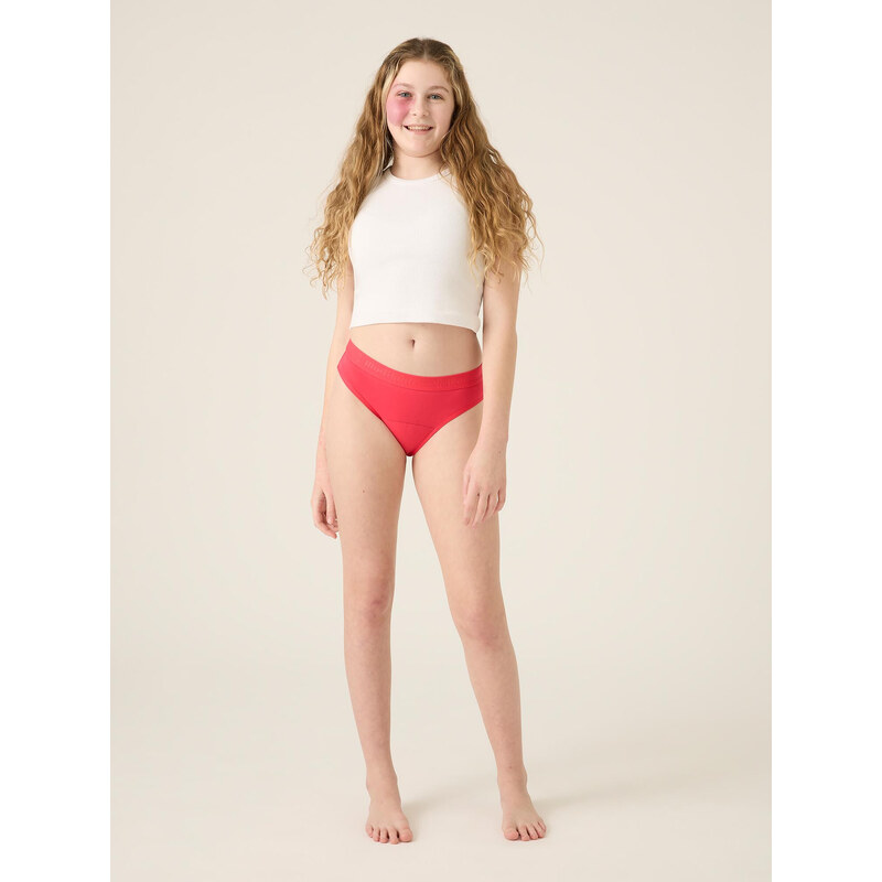 Menstruační kalhotky Modibodi Teen Hipster Bikini Moderate-Heavy Sorbet (MODI4100S) 10-12 let