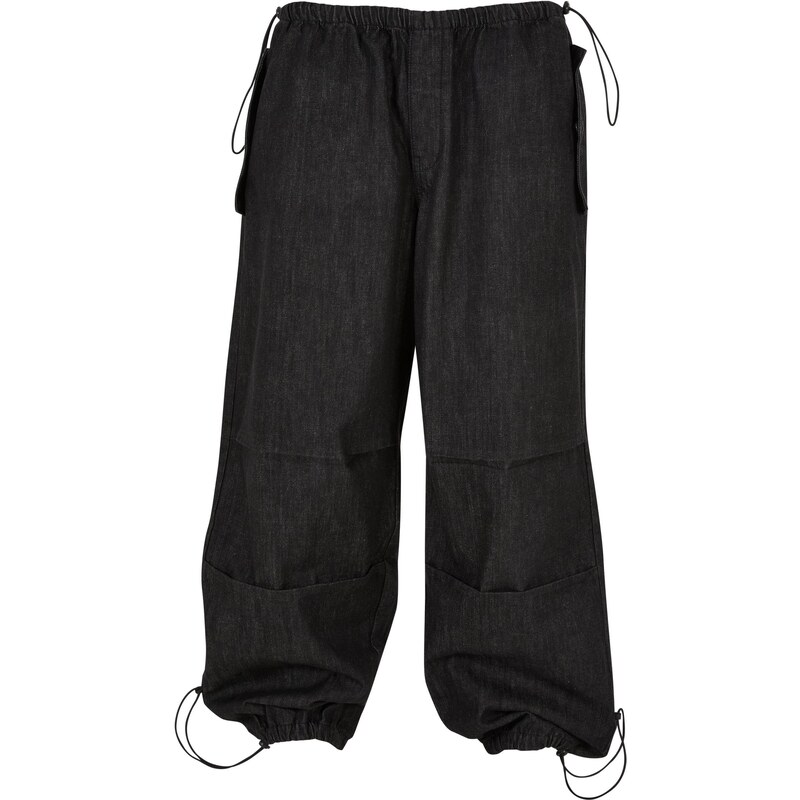 UC Men Parachute Jeans Pants realblack seprané