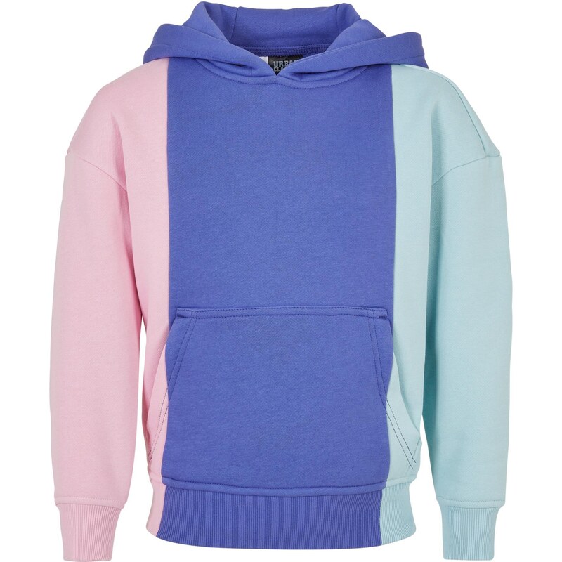 Urban Classics Dívčí Tripple Hoody dívčí růžová/purpleday