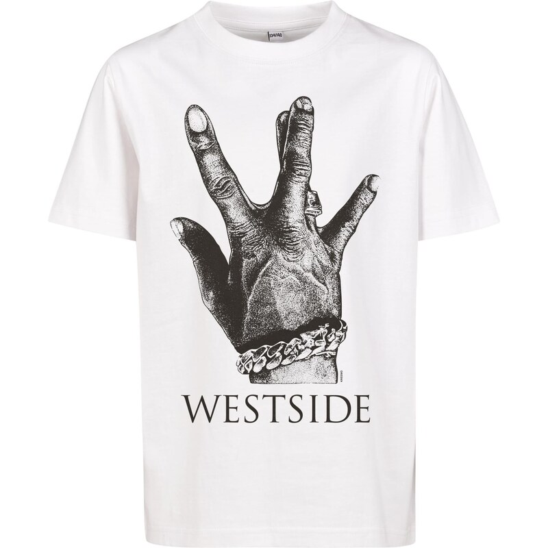 Mister Tee Kids Westside Connection 2.0 Tričko bílé