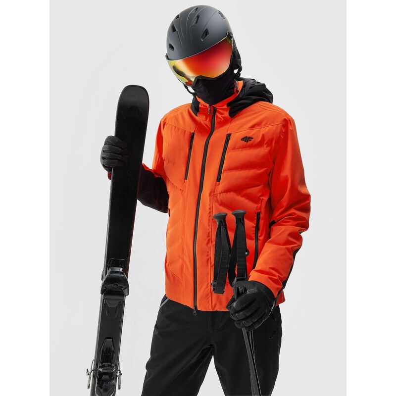 4F Pánská lyžařská bunda 4FPro membrána Dermizax 20000 - červená