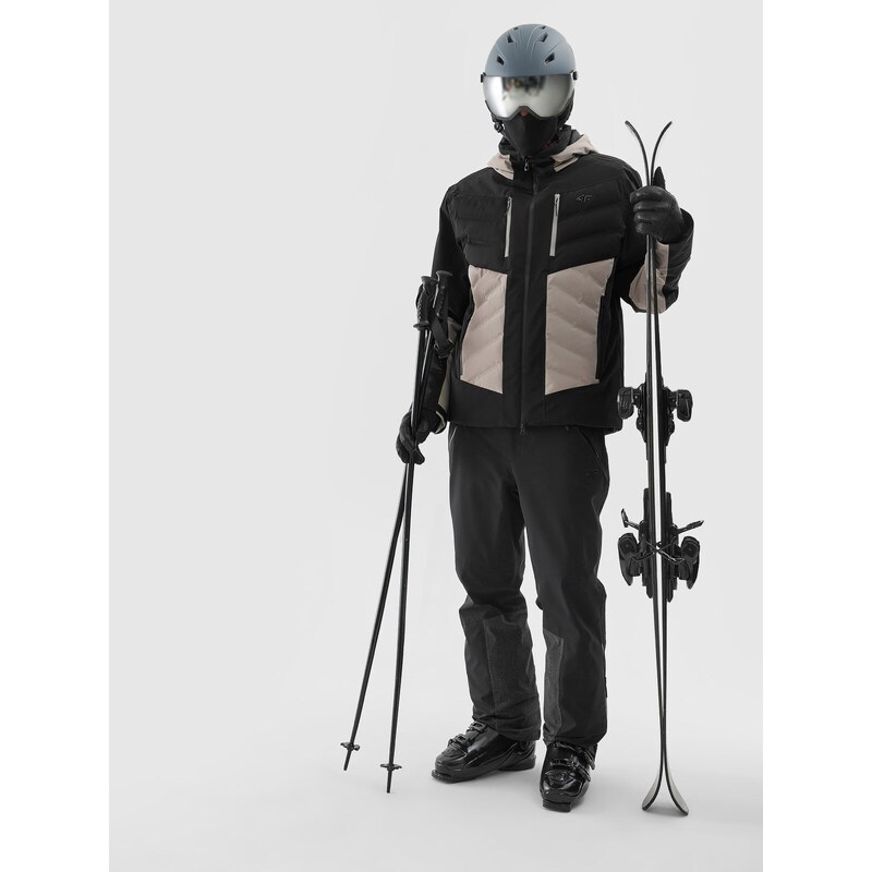 4F Pánská lyžařská bunda 4FPro membrána Dermizax 20000 - černá