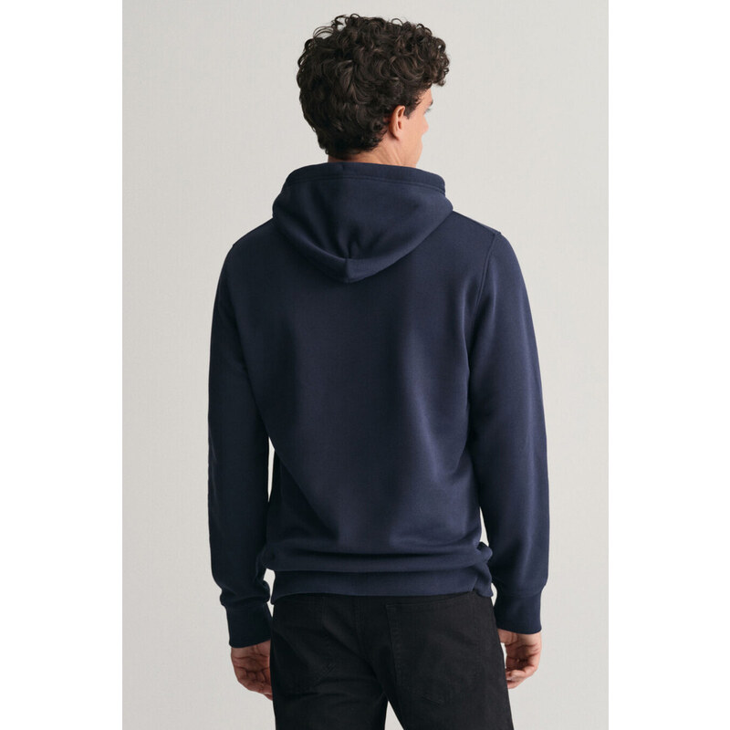 MIKINA GANT G GRAPHIC HOODIE modrá XS