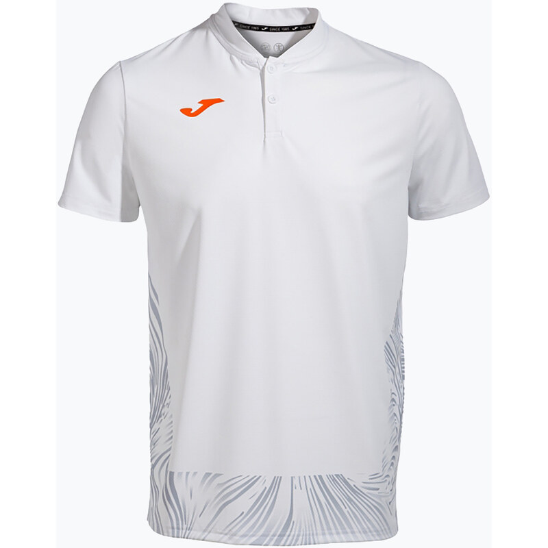 Pánské tenisové tričko Joma Challenge Polo white