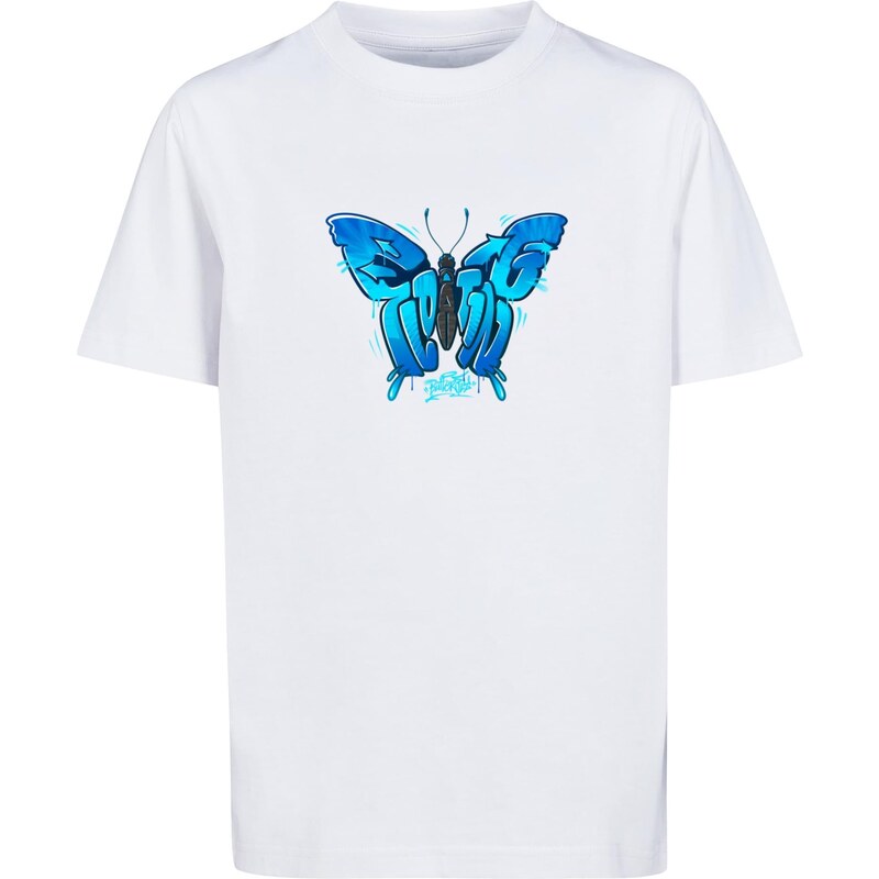 Mister Tee Dětské plovoucí tričko Butterfly bílé