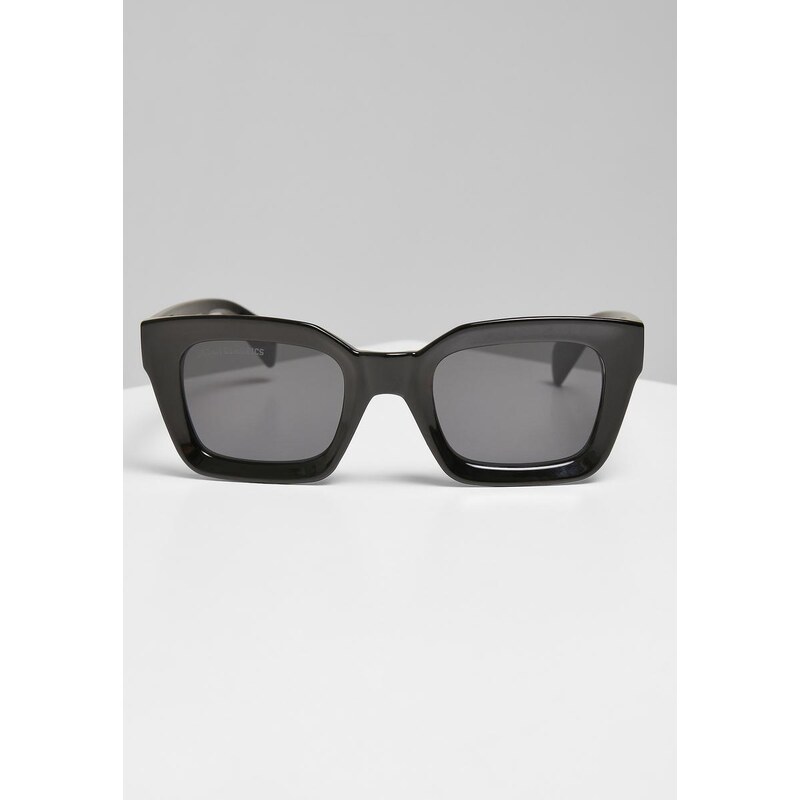 Urban Classics Accessoires Sluneční brýle Poros S řetízkem černo/černé