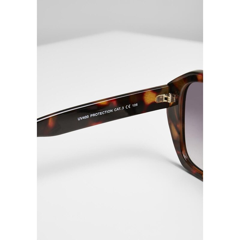 Urban Classics Accessoires 113 Sluneční brýle UC hnědé leo/černé