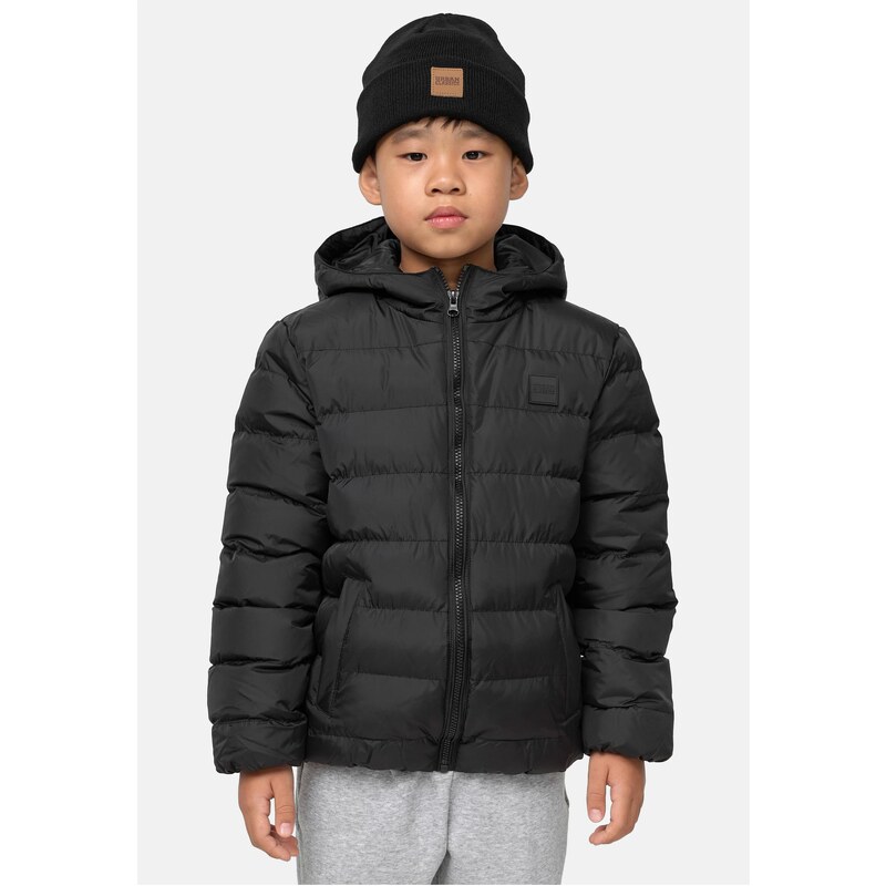 Urban Classics Kids Boys Basic Bubble Jacket black/black/black