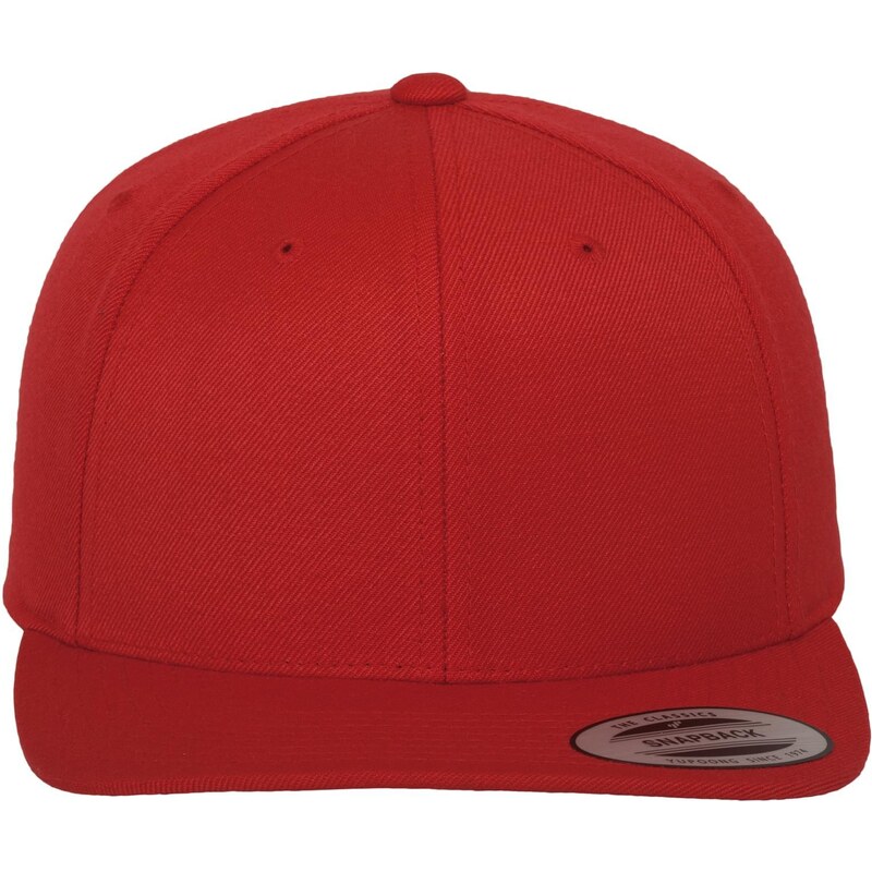 Flexfit Klasický Snapback červený