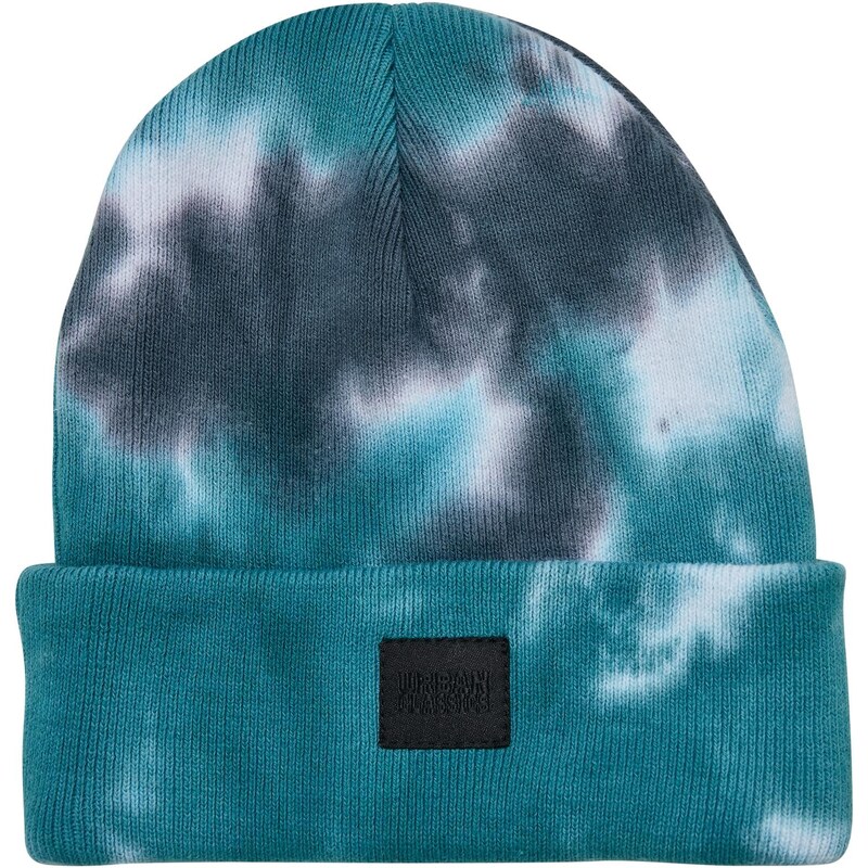 Urban Classics Accessoires Dětská čepice Dye Beanie šedá/zelenozelená