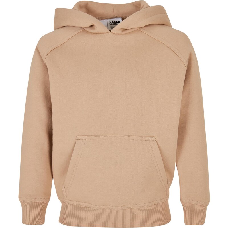 Urban Classics Boys Blank Hoody unionbéžová