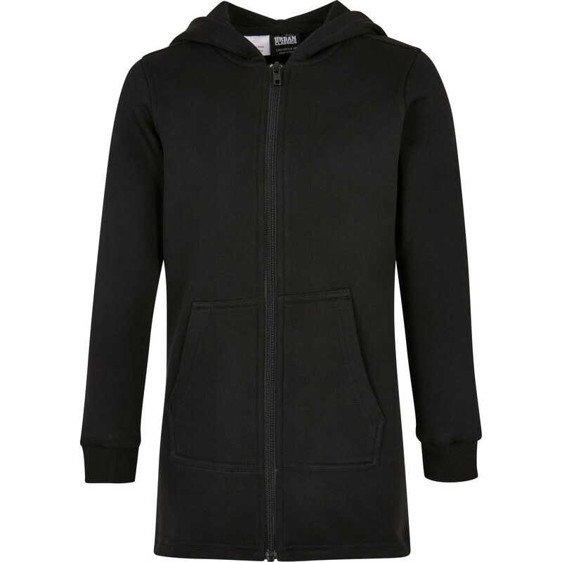 Urban Classics Dívčí tepláková parka černá