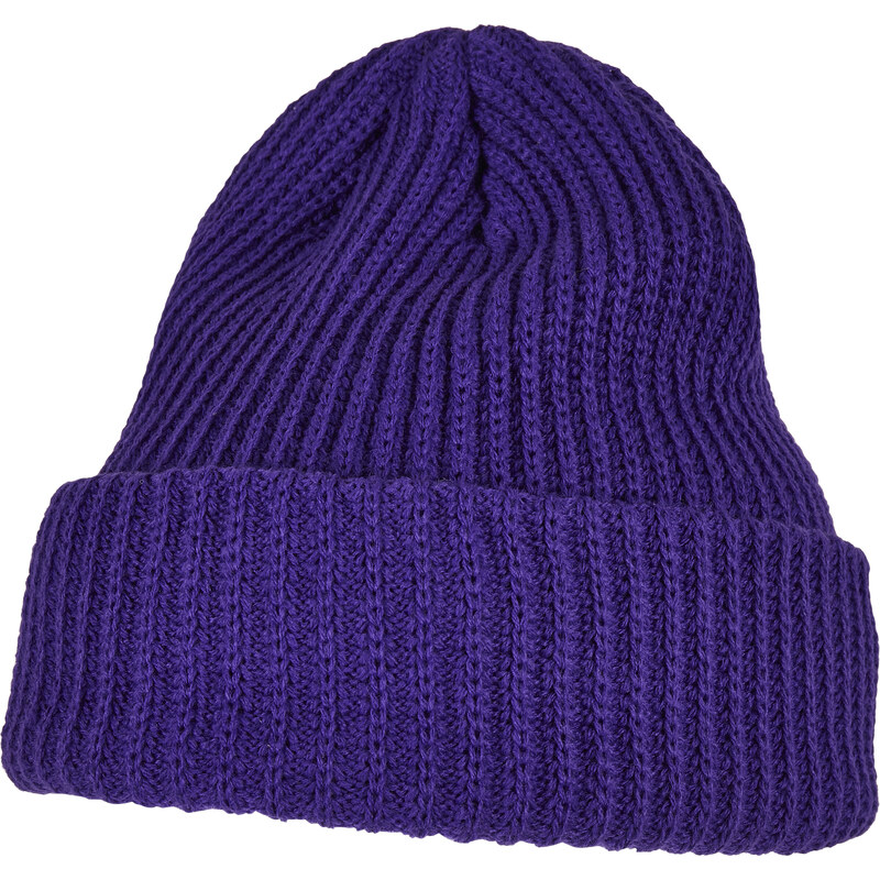 Flexfit Rib Beanie fialová