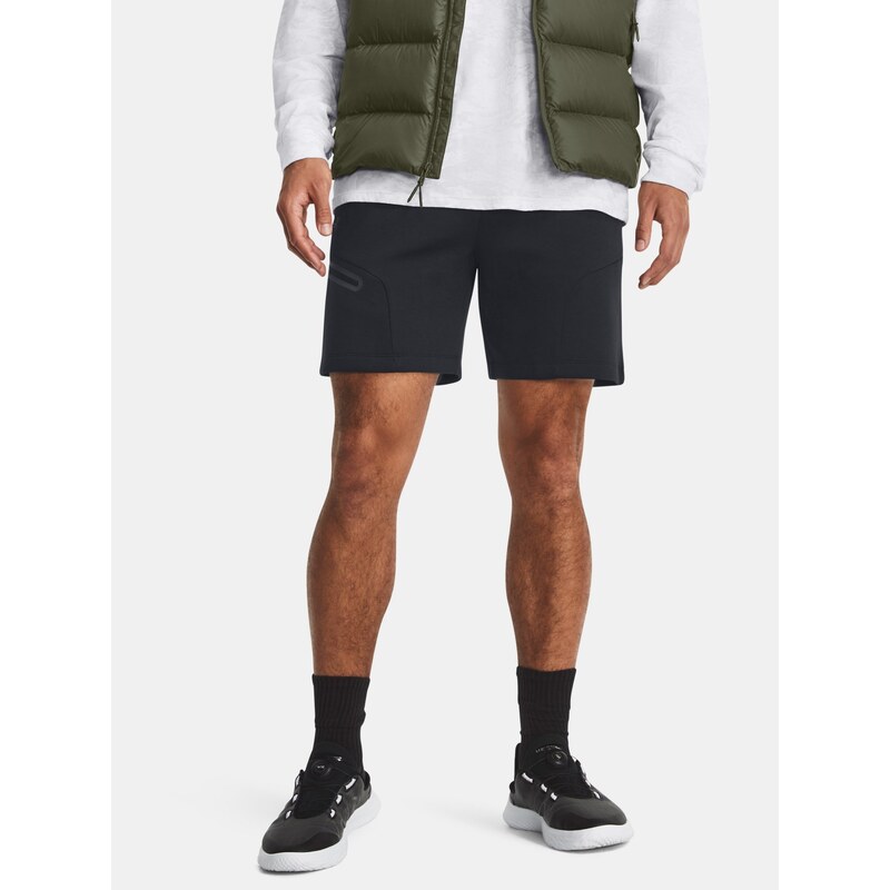 Under Armour Kraťasy UA Unstoppable Flc Shorts-BLK - Pánské