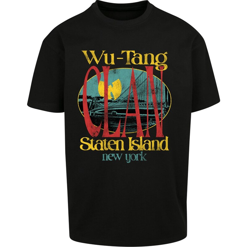 MT Upscale Černé tričko Wu Tang Staten Island
