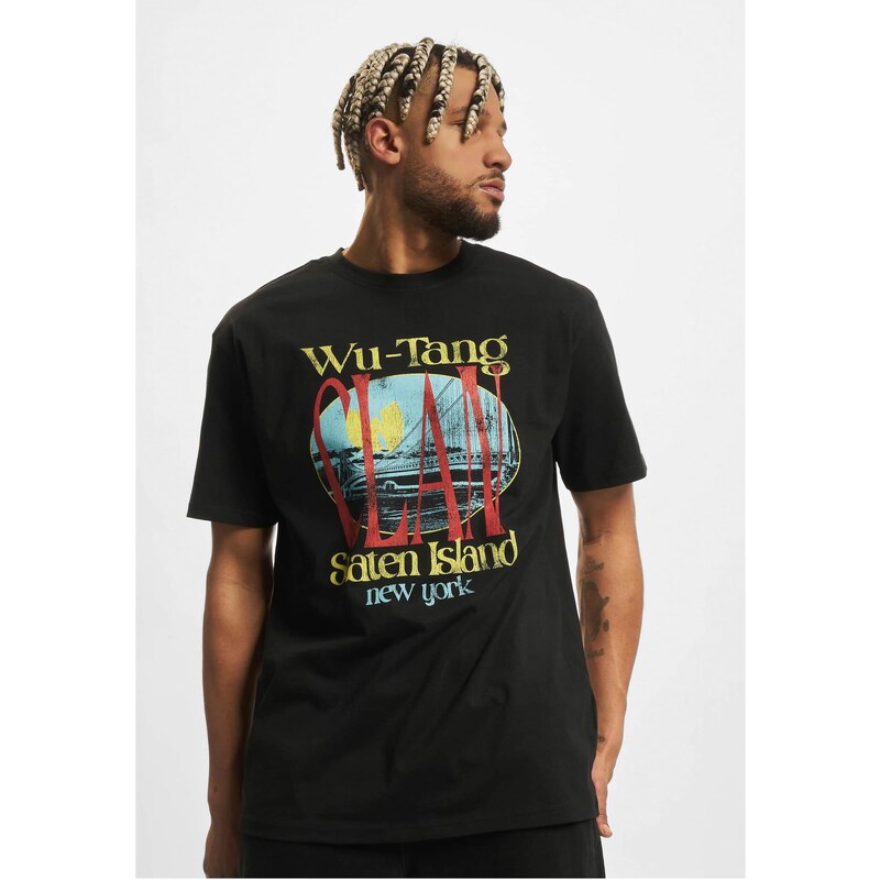 Mister Tee Černé tričko Wu Tang Staten Island