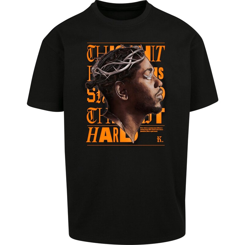 Mister Tee Oversize tričko K-Dot černé