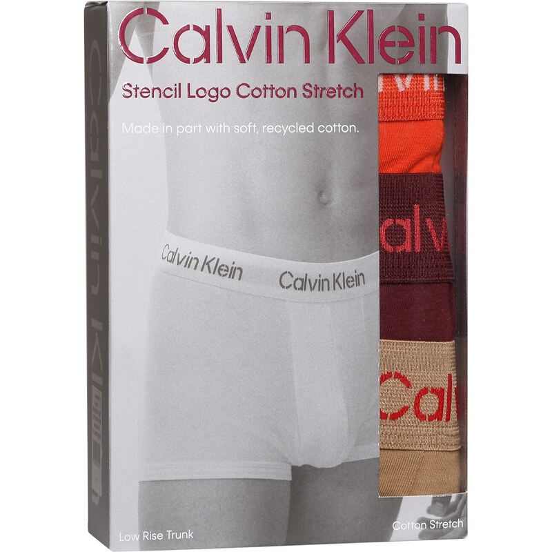 3PACK pánské boxerky Calvin Klein vícebarevné (NB3705A-FZP)