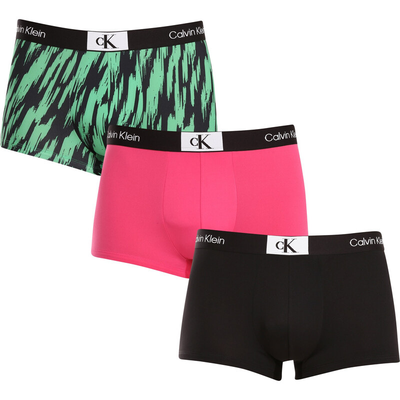 3PACK pánské boxerky Calvin Klein vícebarevné (NB3532E-HZL)