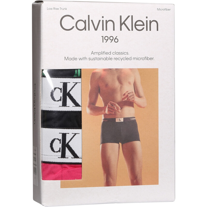 3PACK pánské boxerky Calvin Klein vícebarevné (NB3532E-HZL)