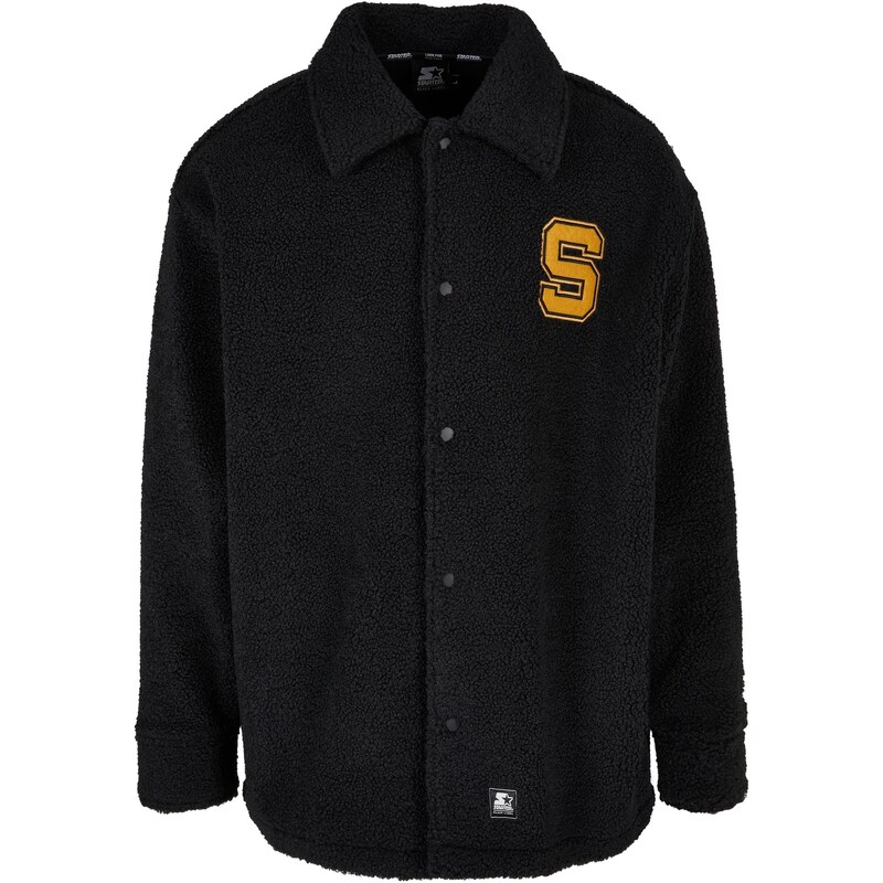 Starter Black Label Starter Sherpa Shirt Jacket černá