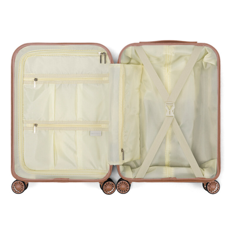 SUITSUIT Blossom palubní kufr TSA 54 cm Maroon Oak
