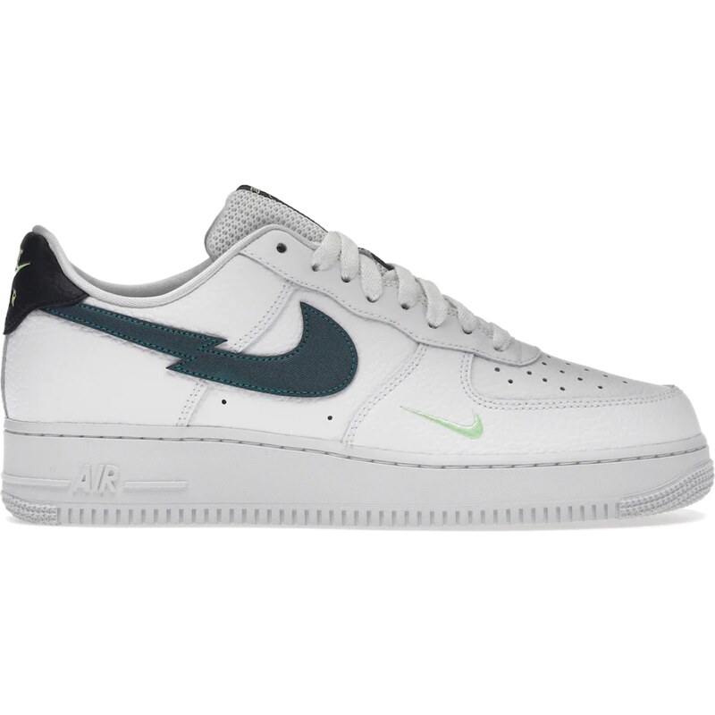 Nike Air Force 1 Low Split Swoosh White Aquamarine