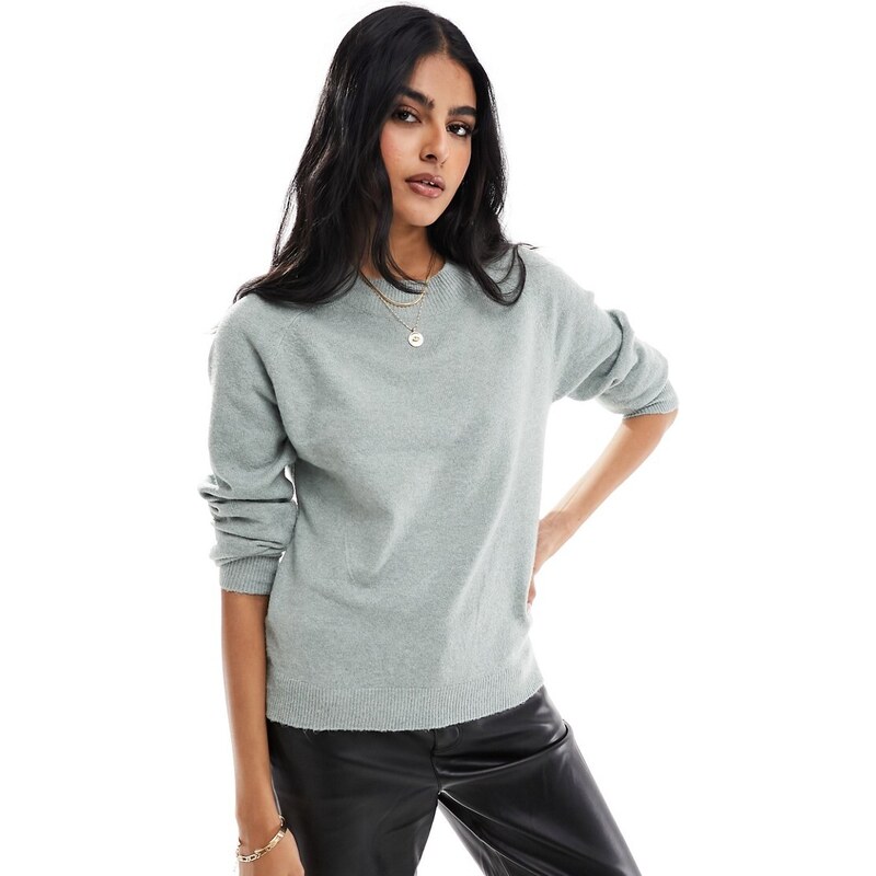 ONLY crew neck jumper in grey