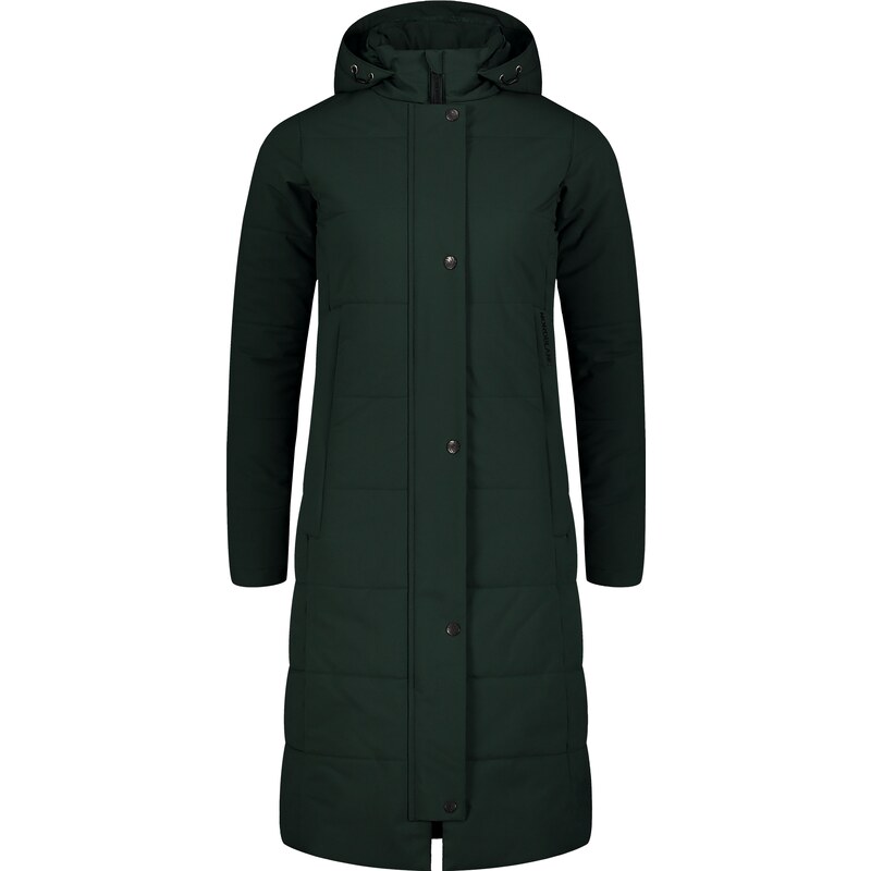 Nordblanc Zelený dámský nepromokavý zimní kabát WARMING