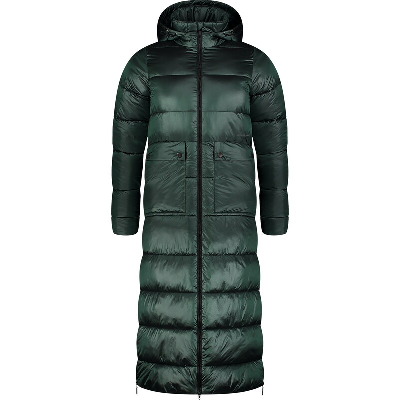 Nordblanc Zelený dámský zimní kabát MANIFEST