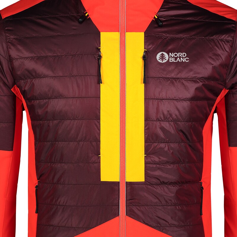 Nordblanc Oranžová pánská sportovní bunda CROSS-COUNTRY