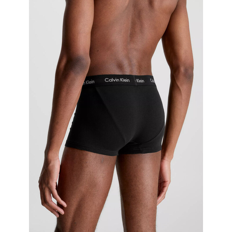 Pánské spodní prádlo 3P LOW RISE TRUNK 0000U2664GIOT - Calvin Klein