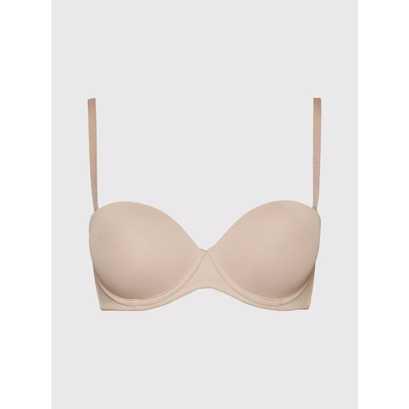 Spodní prádlo Dámské podprsenky STRAPLESS PUSH UP 0000F2660EG76 - Calvin Klein