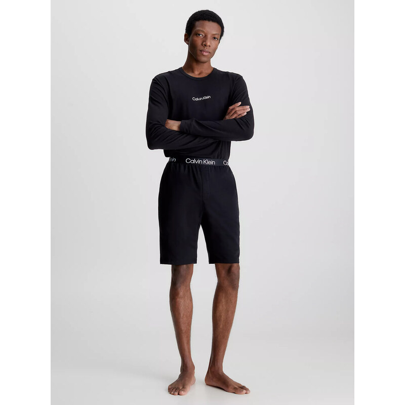 Spodní prádlo Pánské šortky SLEEP SHORT 000NM2174EUB1 - Calvin Klein