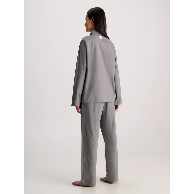 Spodní prádlo Dámské pyžamo L/S PANT SET 000QS7082EPA7 - Calvin Klein -  GLAMI.cz