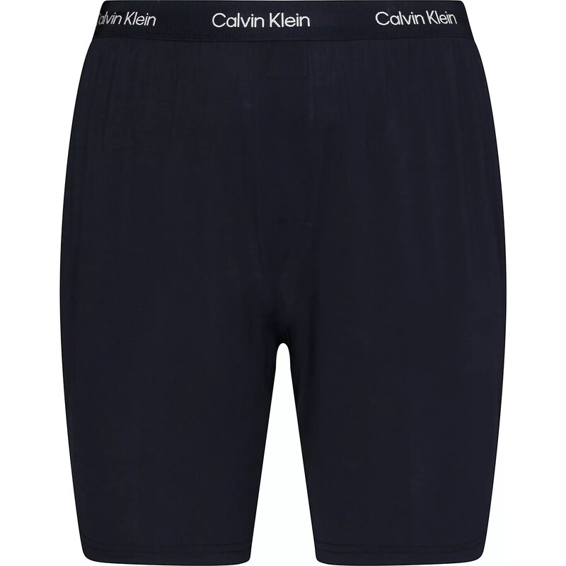 Spodní prádlo Pánské šortky SLEEP SHORT 000NM2233AUB1 - Calvin Klein