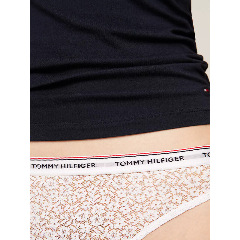 Spodní díl dámského spodního prádla 3 PACK THONG LACE UW0UW048960SK - Tommy Hilfiger