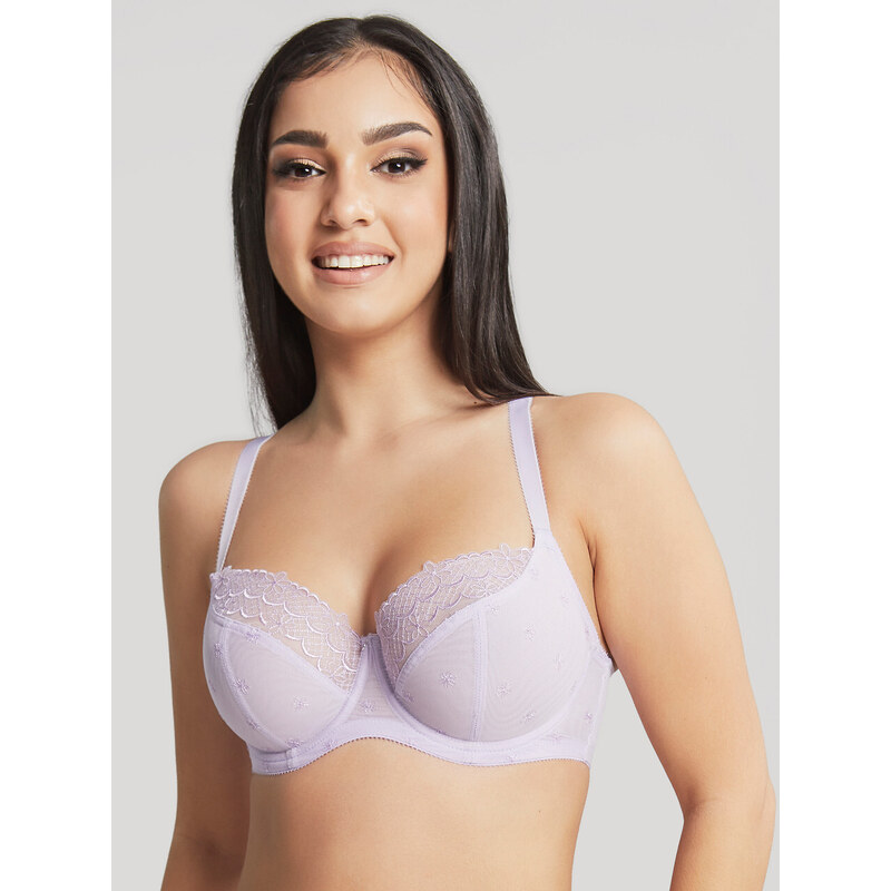 Dámská podprsenka / balkonetka 10581 Lila světle fialová - Panache 93412401