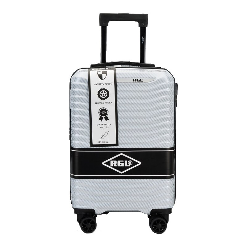 Cestovní kufr RGL PC1 - stříbrný - velký