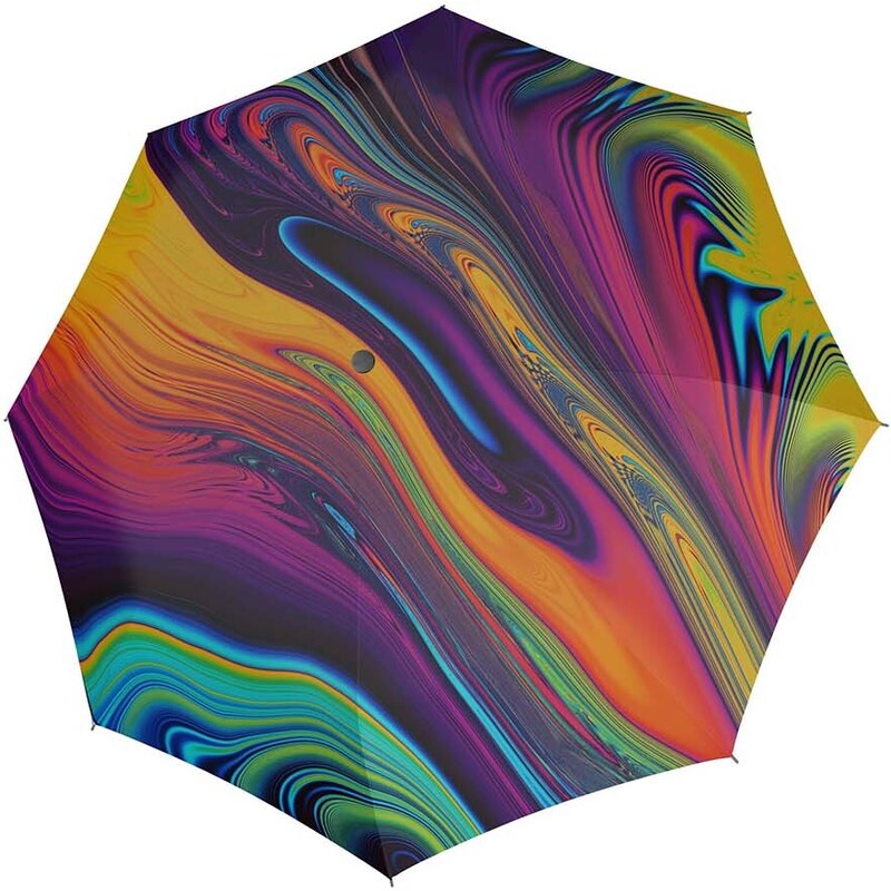 Doppler Art Long Flowing Colors holový dámský deštník