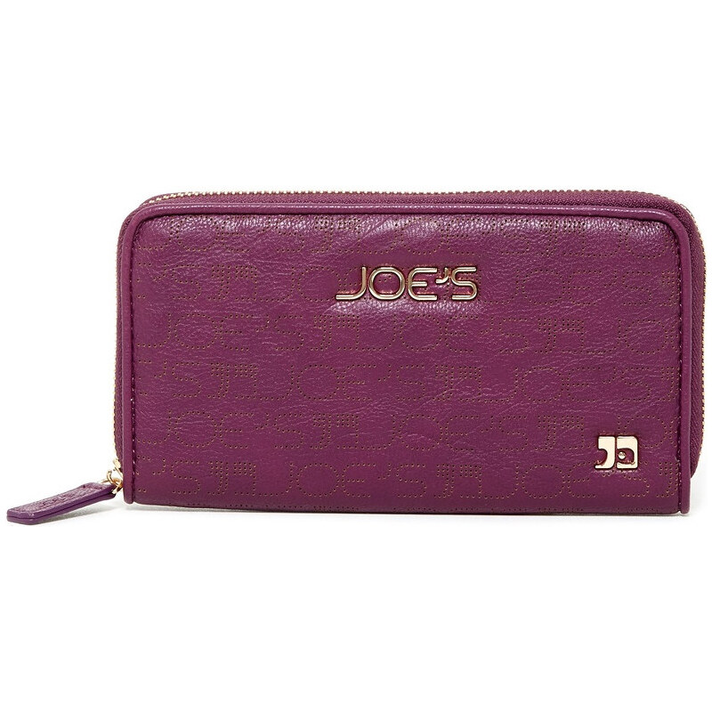 Joe´s Jeans Elegantní peněženka Autograph Perforated Wallet Purple