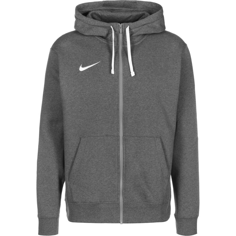 NIKE Sportovní mikina Park 20 tmavě šedá / bílá