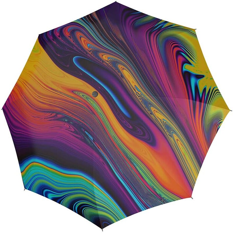 Doppler Art Flowing Colors plně automatický skládací deštník