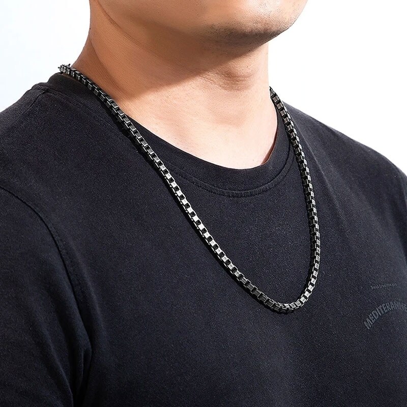 Daniel Dawson Pánský náhrdelník Sergio - 5 mm řetízek, chirurgická ocel
