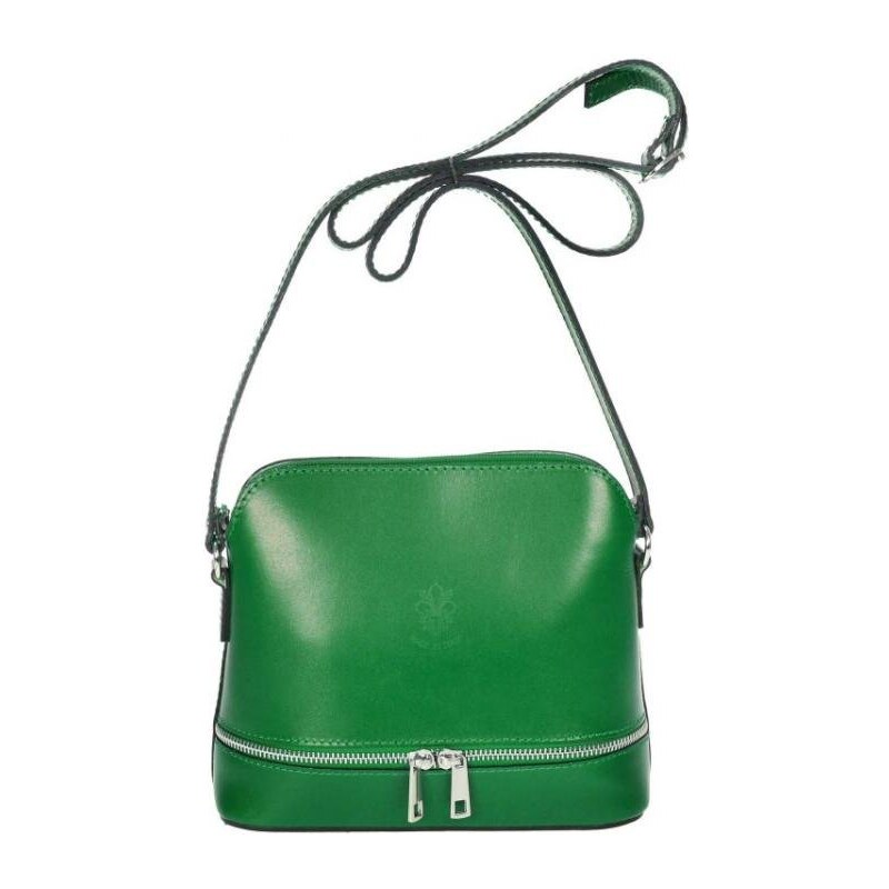 Vera Pelle kožená kabelka S0005 green 87610114